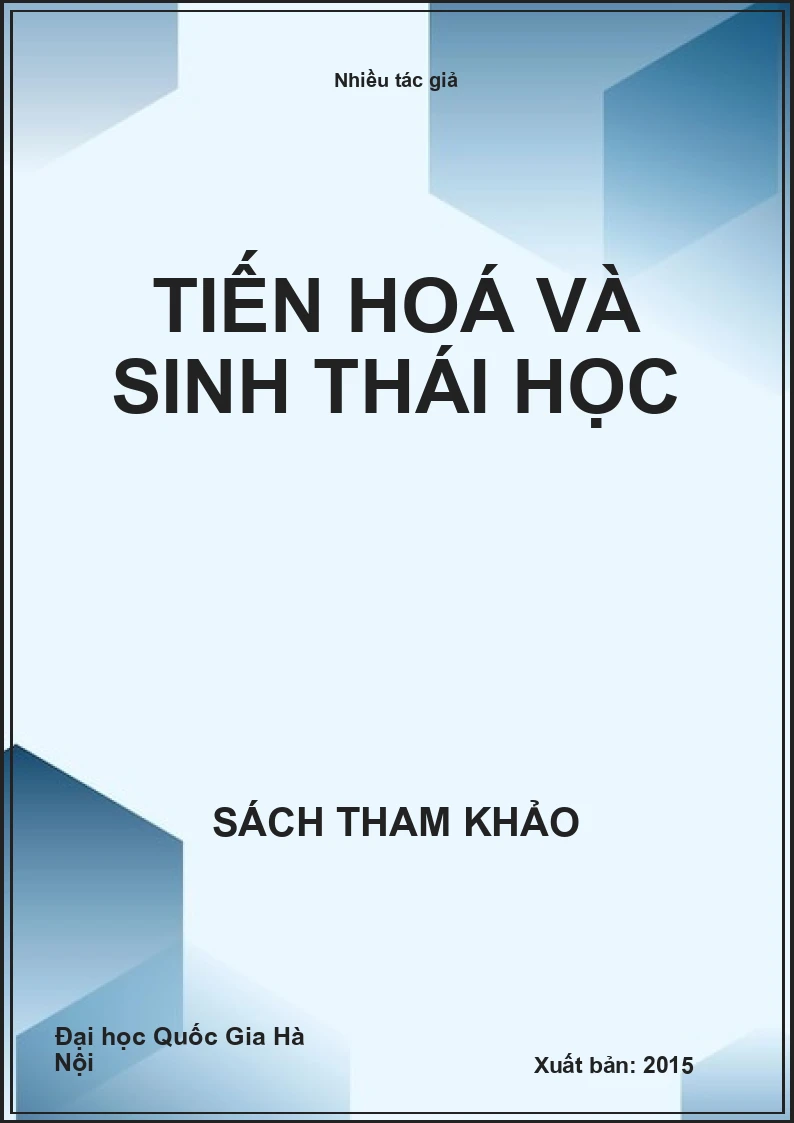 Tiến hoá và sinh thái học