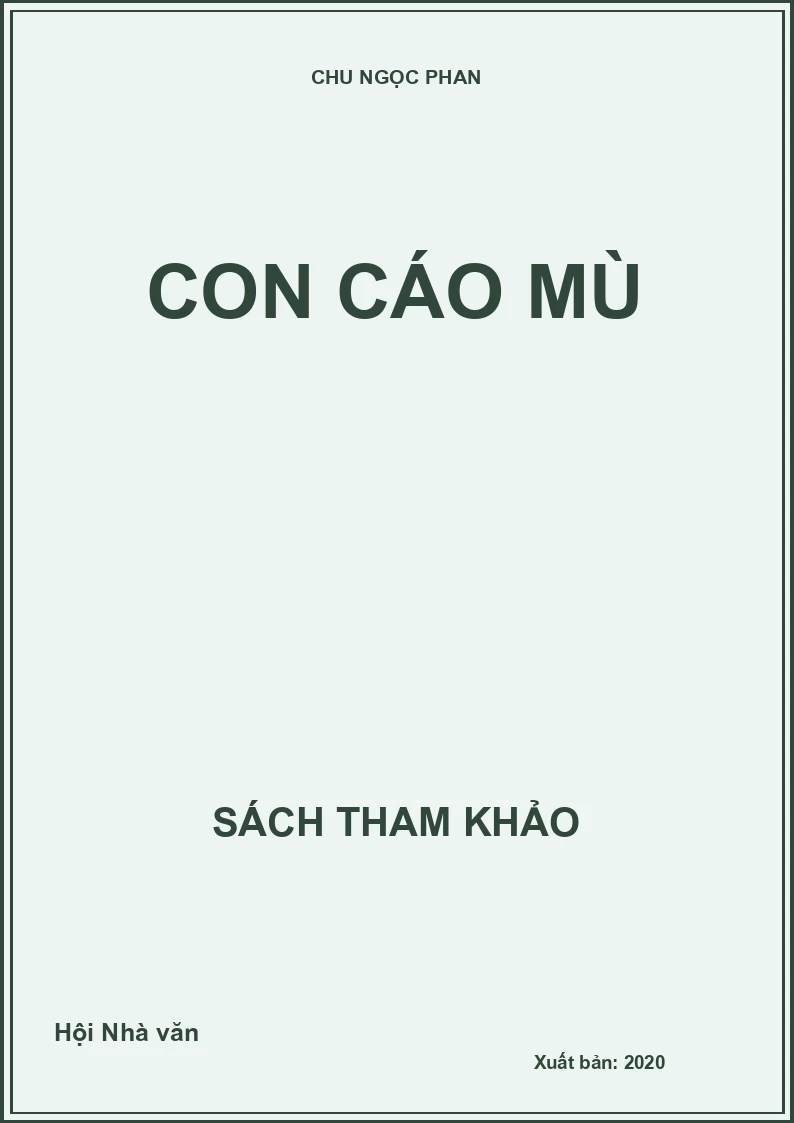 Con cáo mù