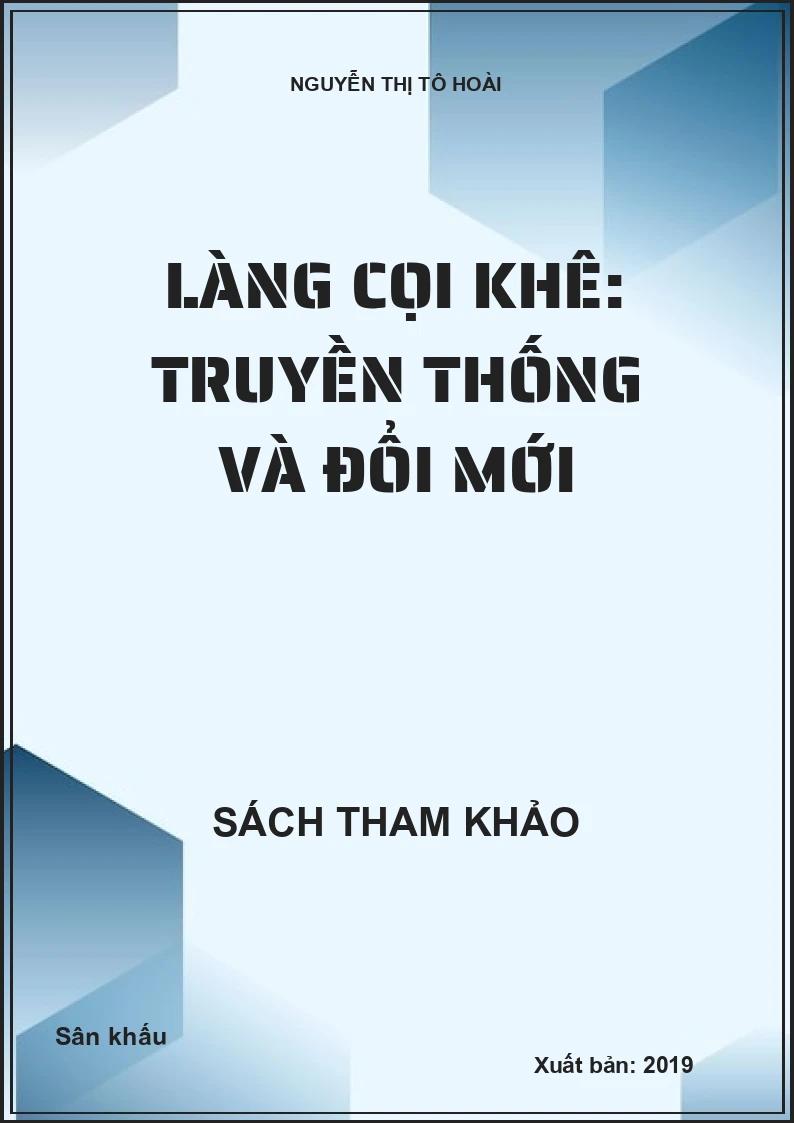 Làng Cọi Khê: truyền thống và đổi mới