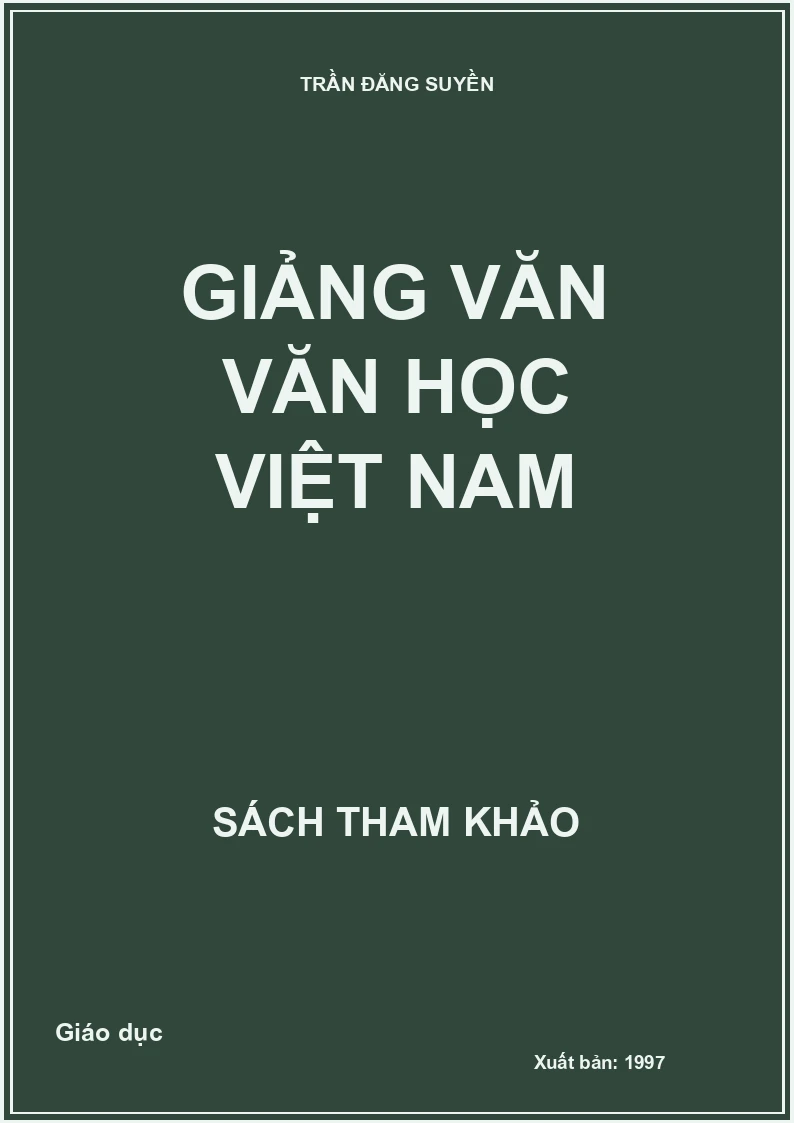 Giảng văn văn học Việt Nam
