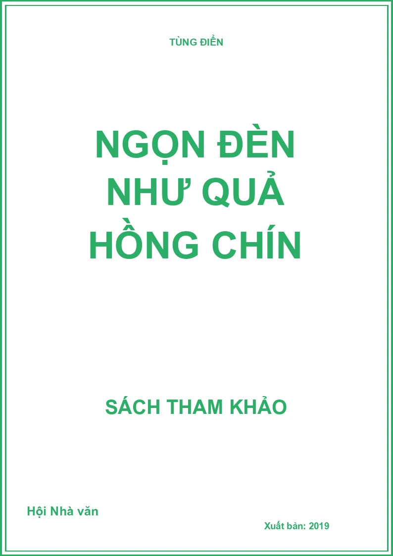 Ngọn đèn như quả hồng chín