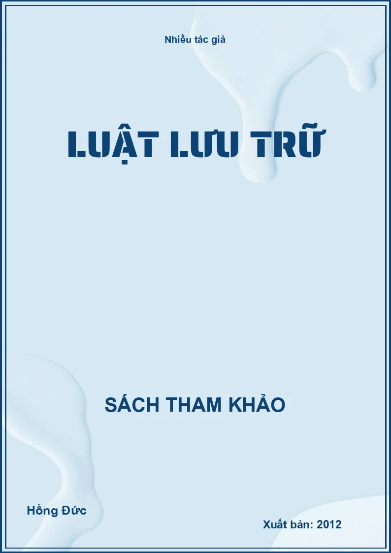 Luật Lưu Trữ