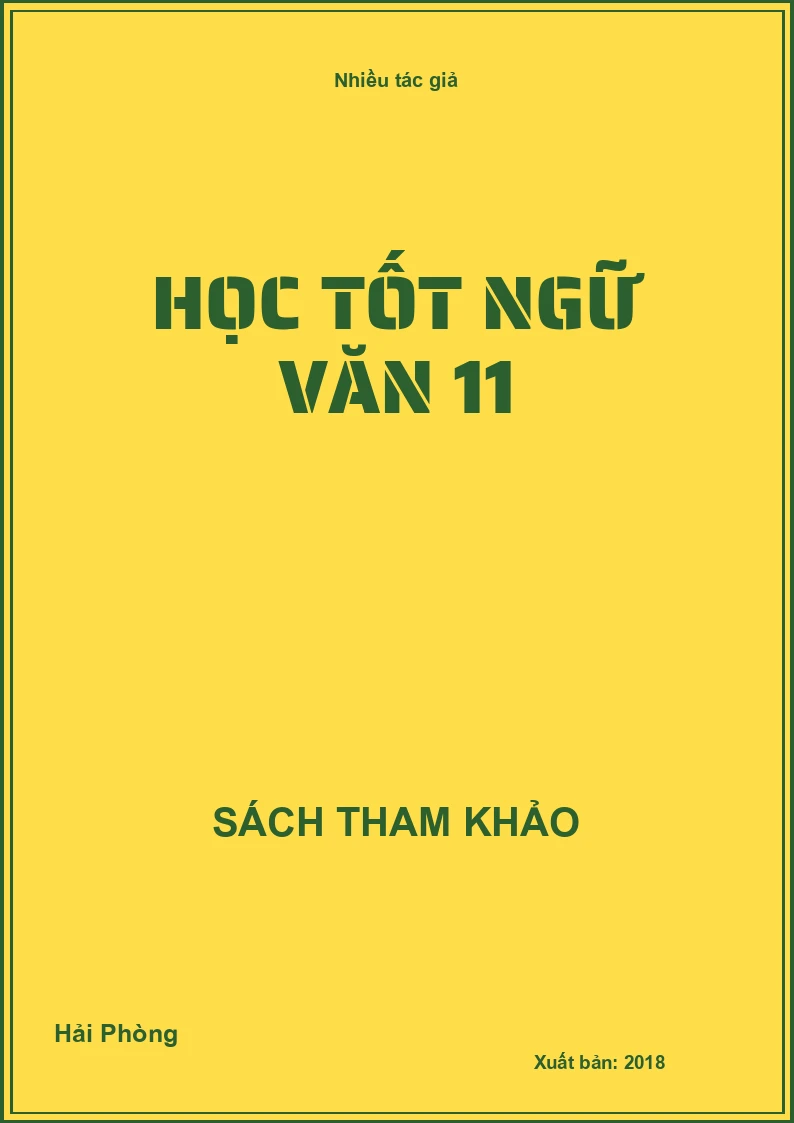 Học tốt ngữ văn 11