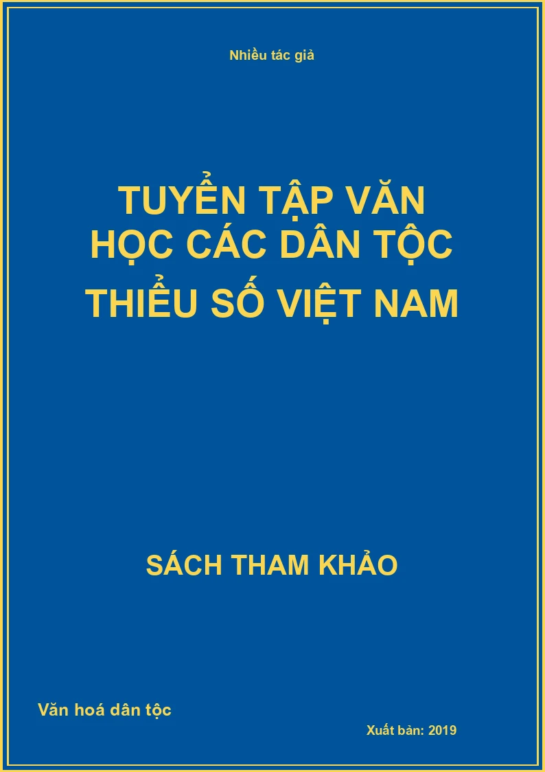 Tuyển tập văn học các dân tộc thiểu số Việt Nam