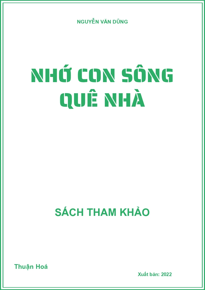 Nhớ con sông quê nhà