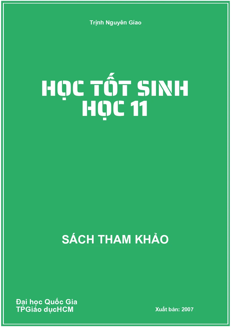 Học tốt Sinh học 11