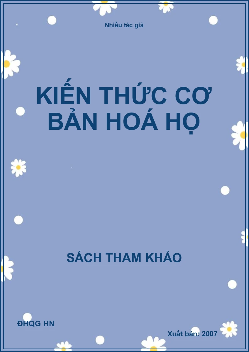 Kiến Thức Cơ Bản Hoá Học