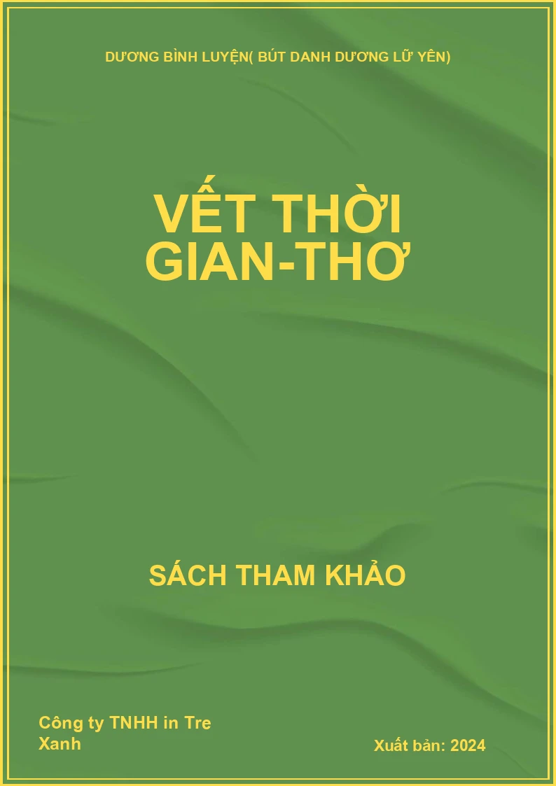 Vết thời gian-thơ