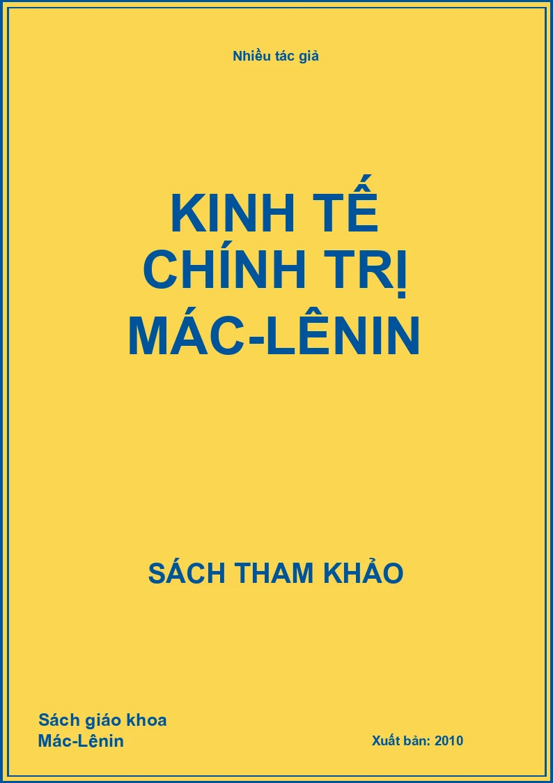 Kinh Tế Chính Trị Mác-Lênin