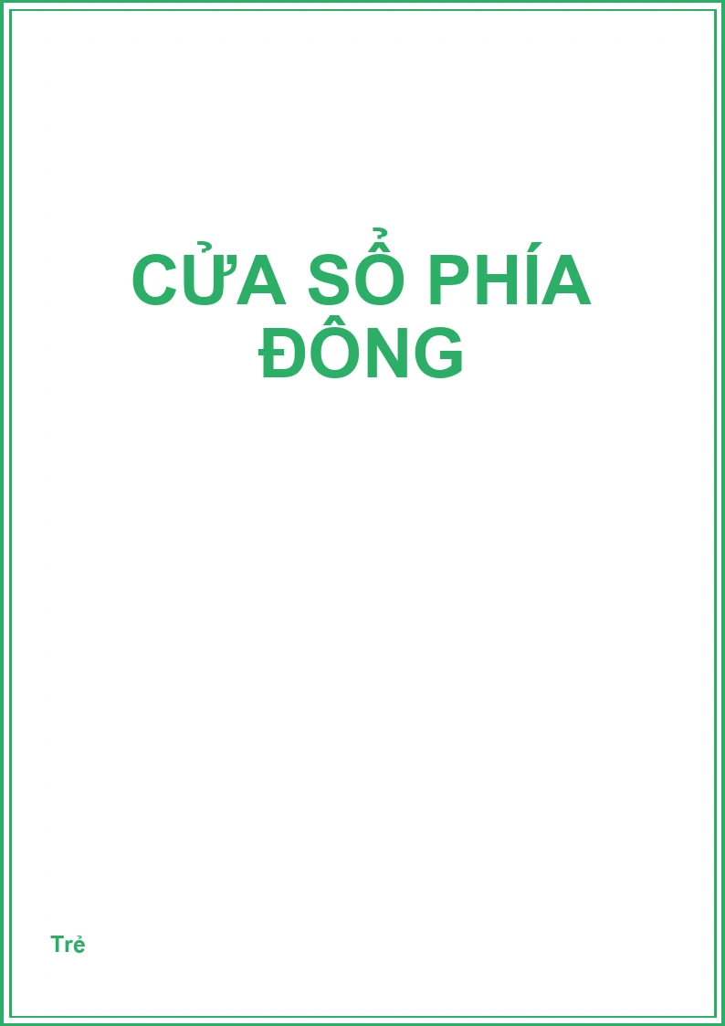 cửa sổ phía đông