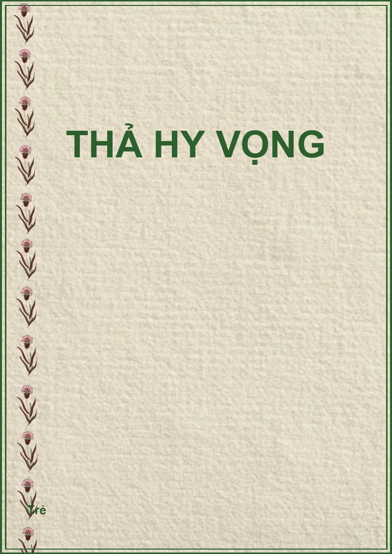 Thả hy vọng