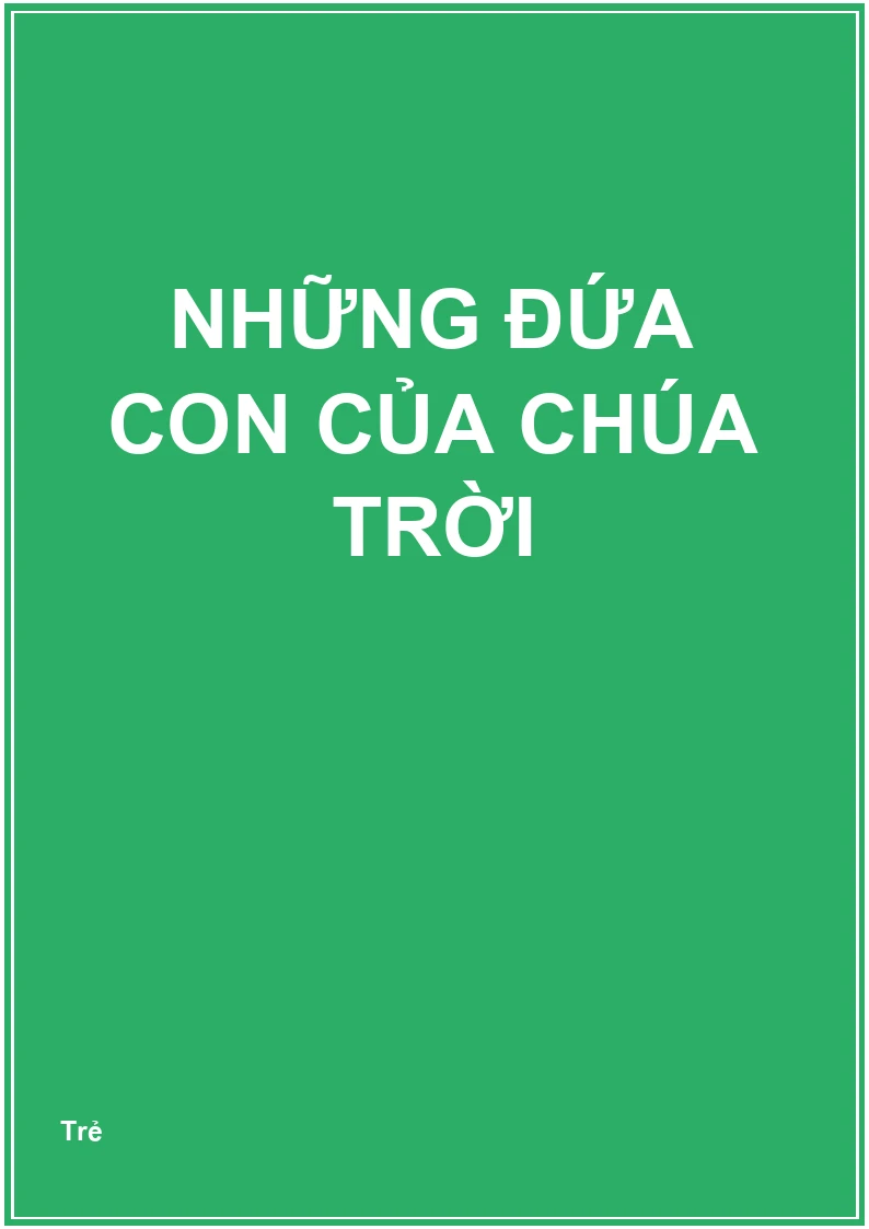 Những đứa con của chúa trời