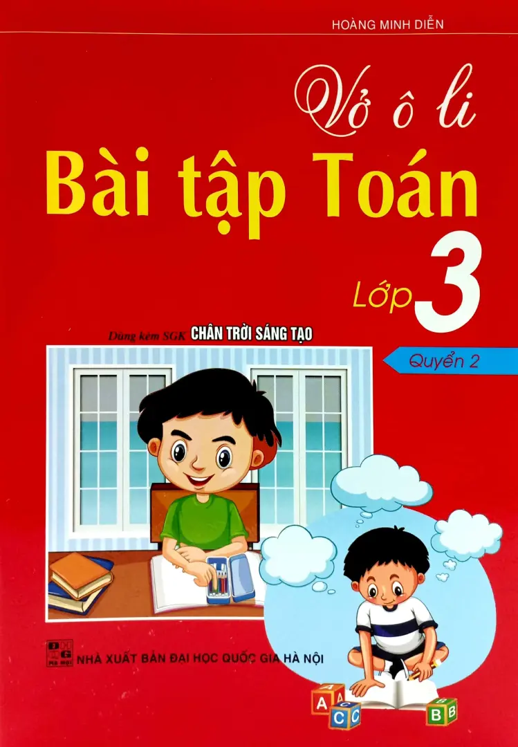 Vở Ô Li Bài Tập Toán Lớp 3 Quyển 2