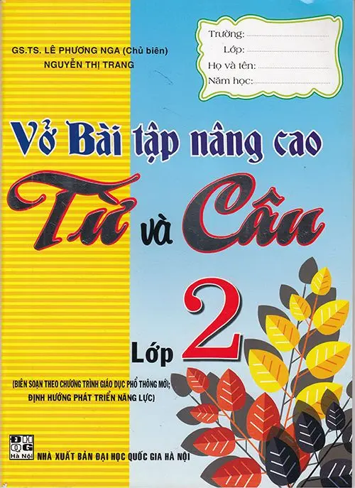 Vở Bài Tập Nâng Cao Từ Và Câu Lớp 2