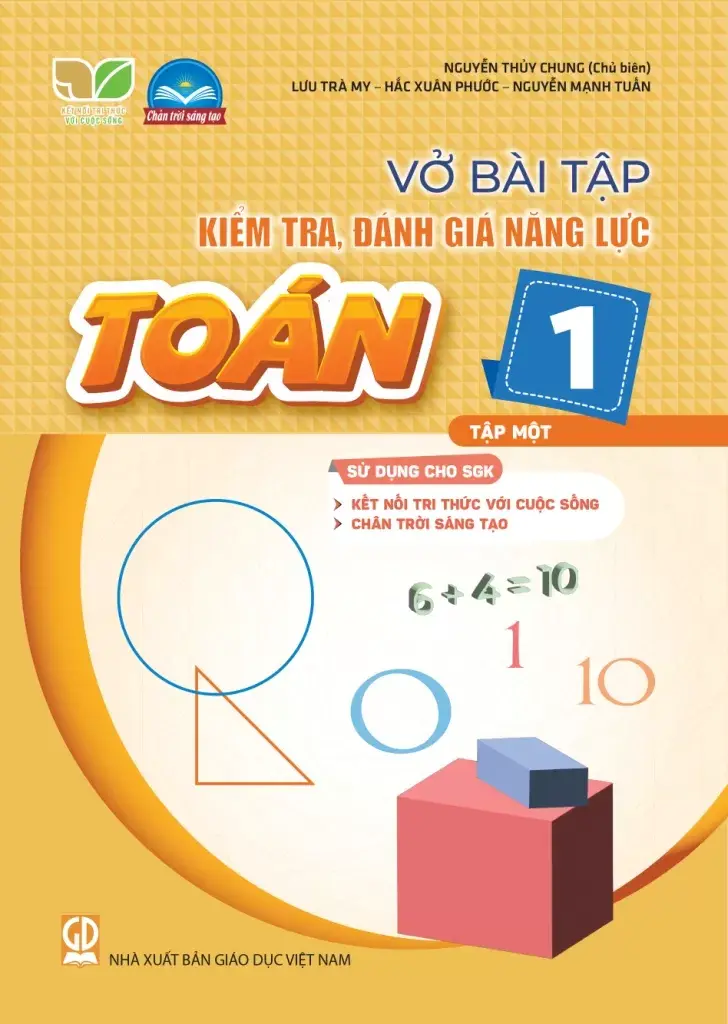 Vở Bài Tập Kiểm Tra, Đánh Giá Năng Lực Toán 1 - Tập 1
