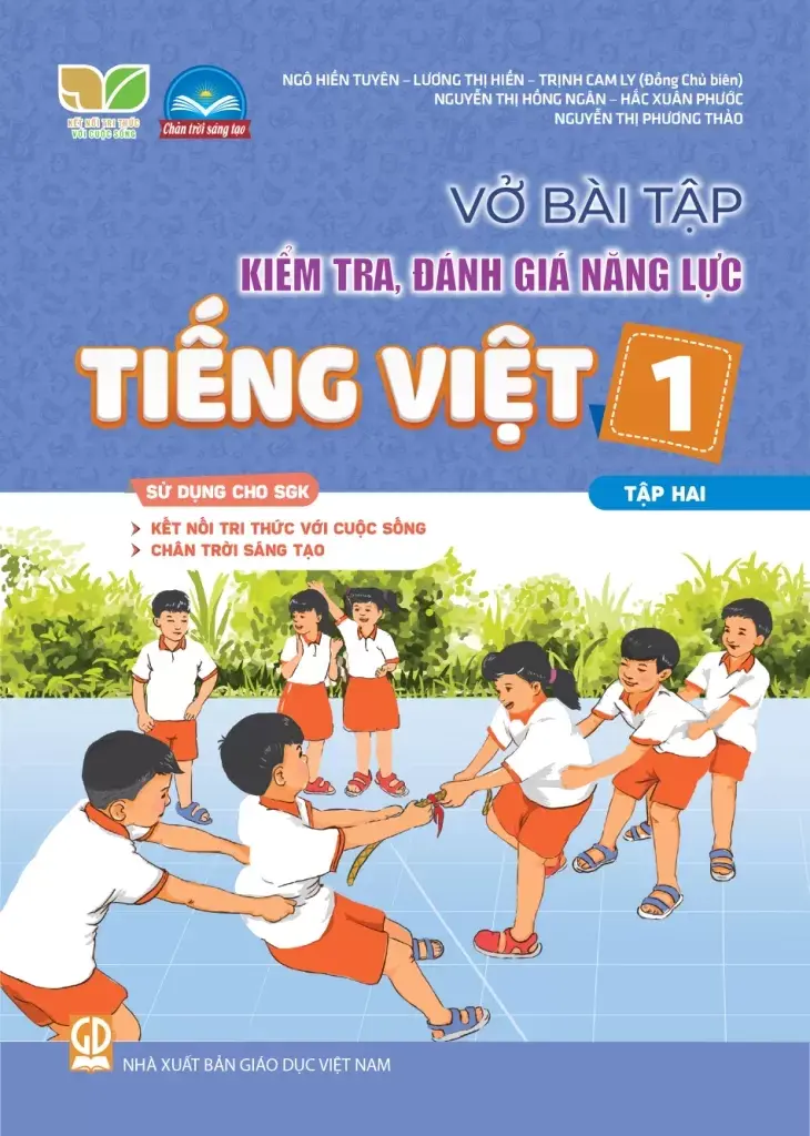 Vở Bìa Tập Kiểm Tra, Đánh Giá Năng Lực Tiếng Việt 1 - Tập 2