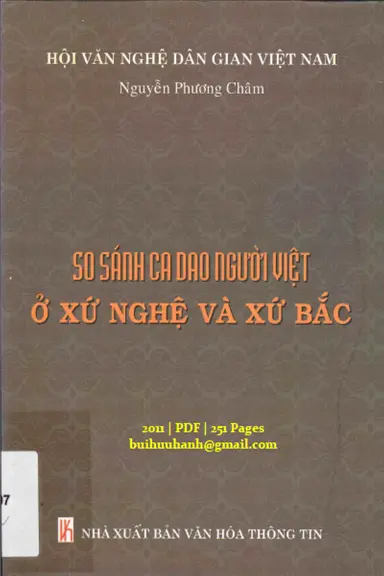 So Sánh Ca Dao Người Việt Ở Xứ Nghệ Và Xứ Bắc