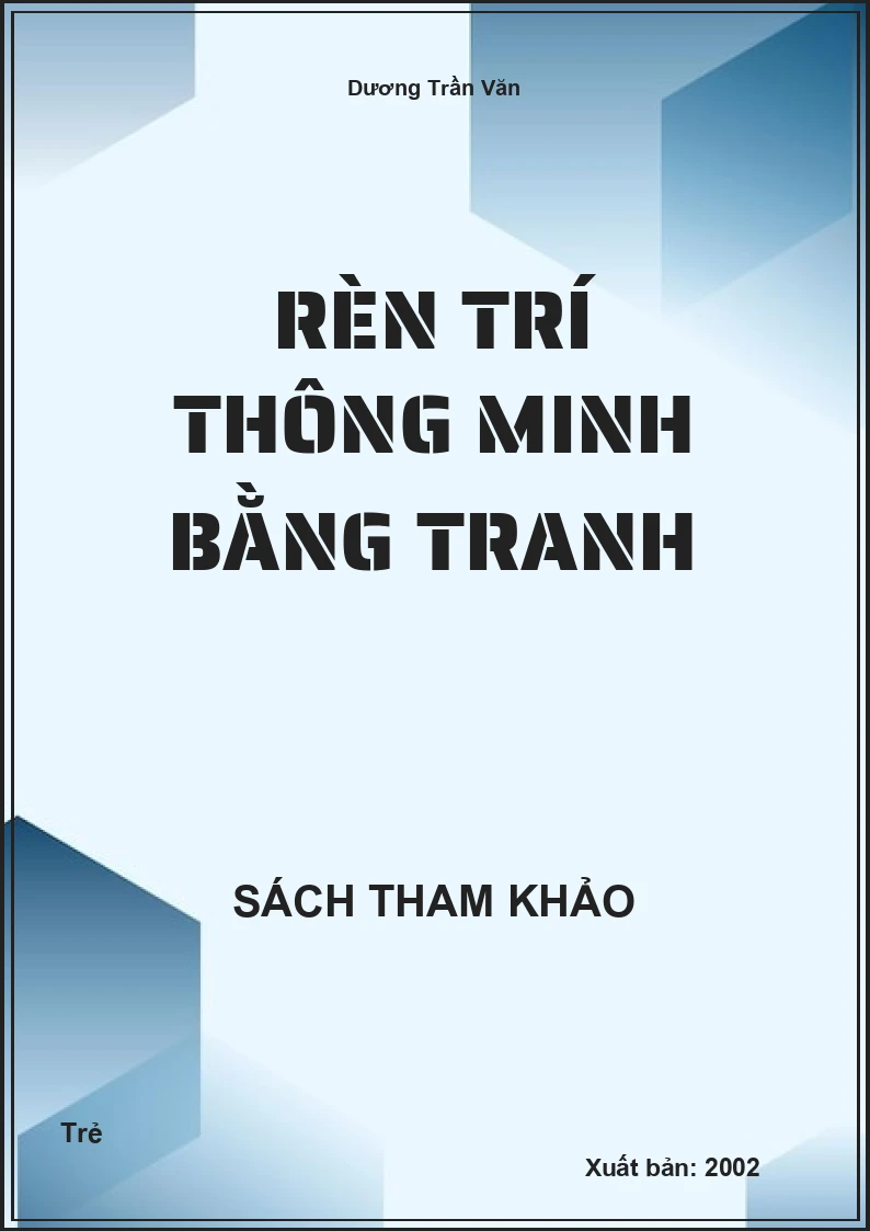 Rèn trí thông minh bằng tranh
