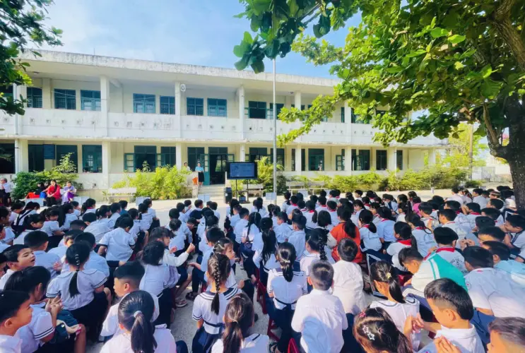 Đưa Tuần lễ đọc sách 2026 đến gần hơn với học sinh trường Tiểu học Nguyễn Bá Ngọc