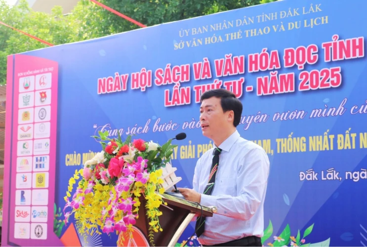 Đắk Lắk: Khai mạc Ngày Hội Sách và Văn hóa đọc năm 2025