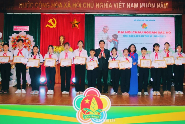 Đại hội Cháu ngoan Bác Hồ tỉnh Đắk Lắk lần thứ XI năm 2025