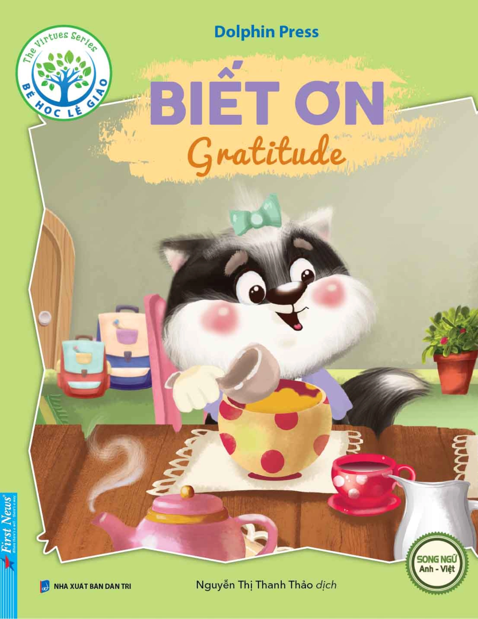 Bé học lễ giáo - Biết ơn