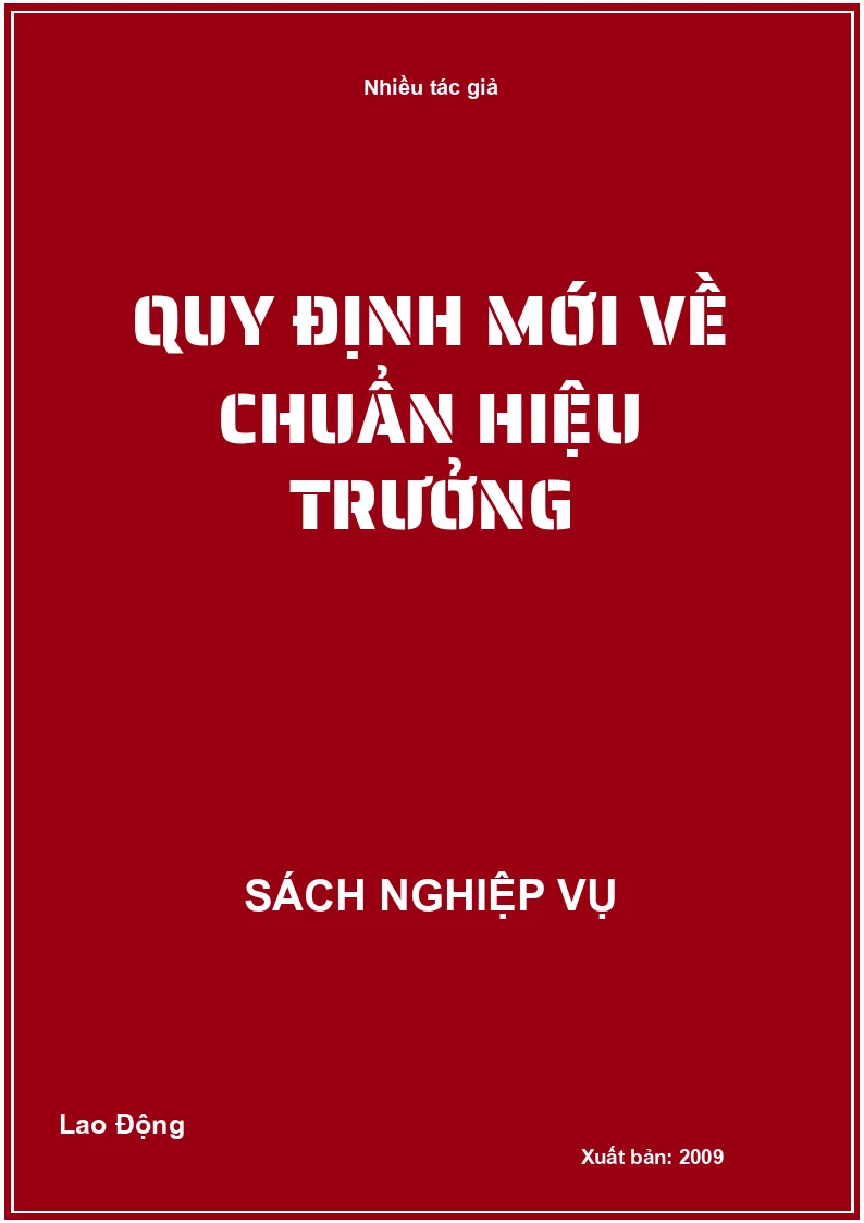 Quy định mới về chuẩn hiệu trưởng