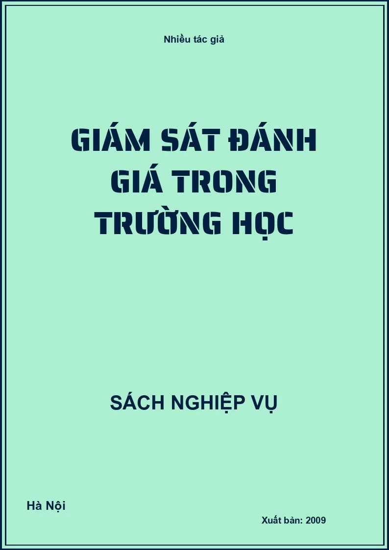 Giám sát đánh giá trong trường học