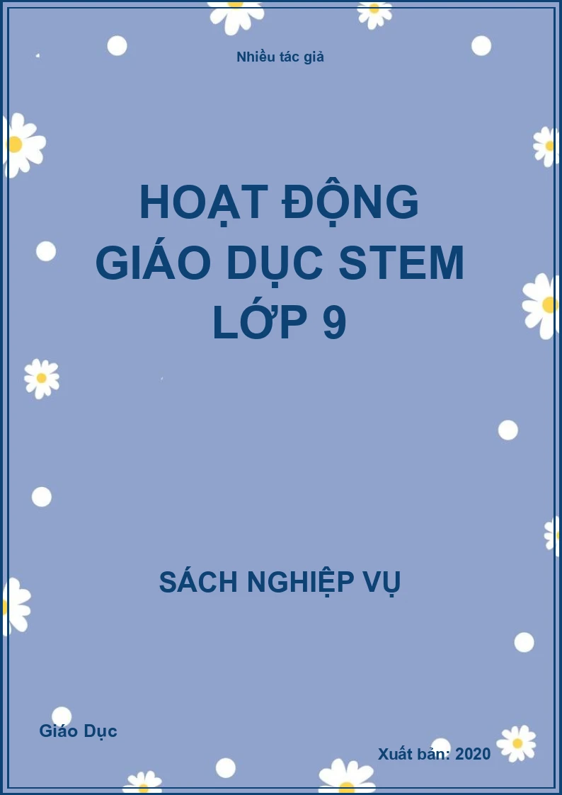 Hoạt động giáo dục STEM lớp 9
