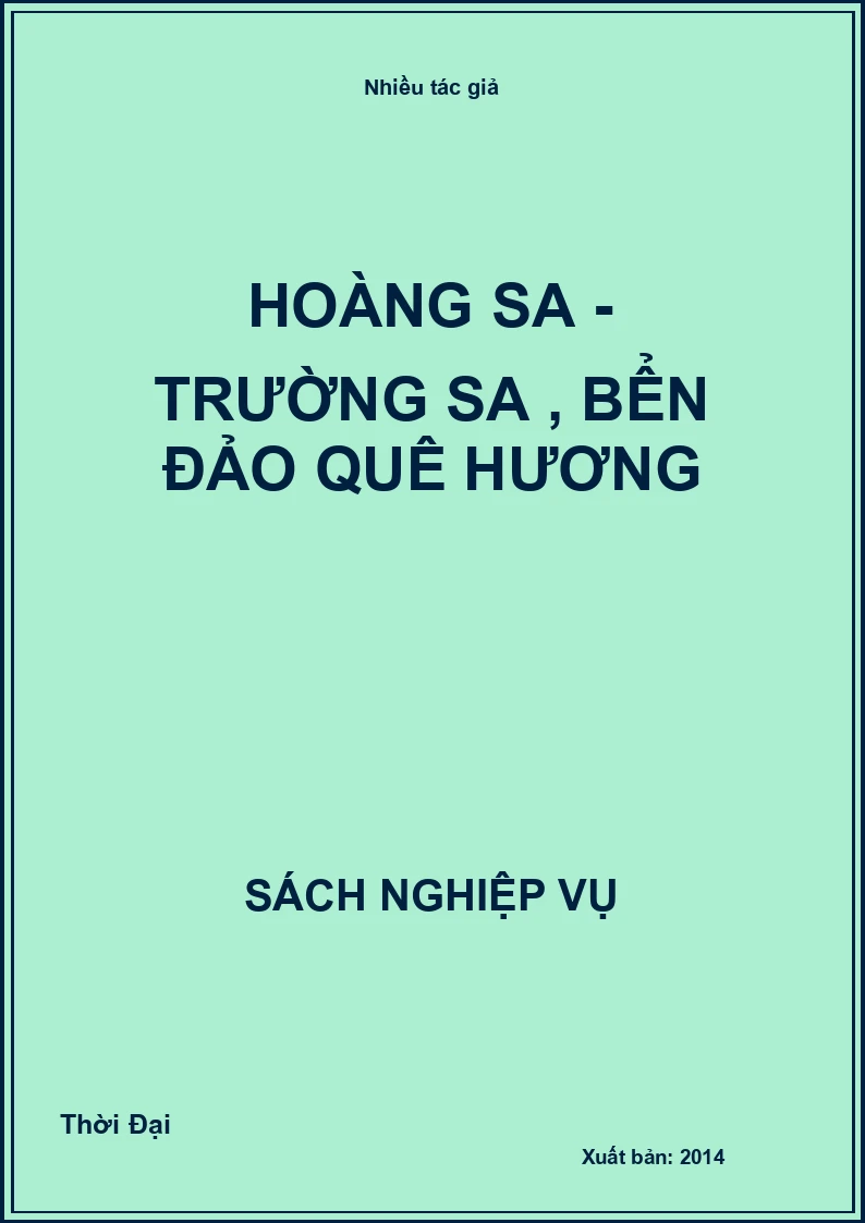 Hoàng sa - Trường sa , bển đảo quê hương