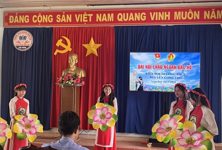 Đại hội cháu ngoan Bác Hồ năm học 2023-2024