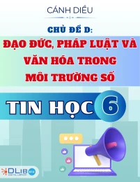 Chuyên Đề Lý Thuyết Chủ Đề D: Đạo Đức, Pháp Luật Và Văn Hóa Trong Môi Trường Số - Tin Học 6 - Cánh Diều