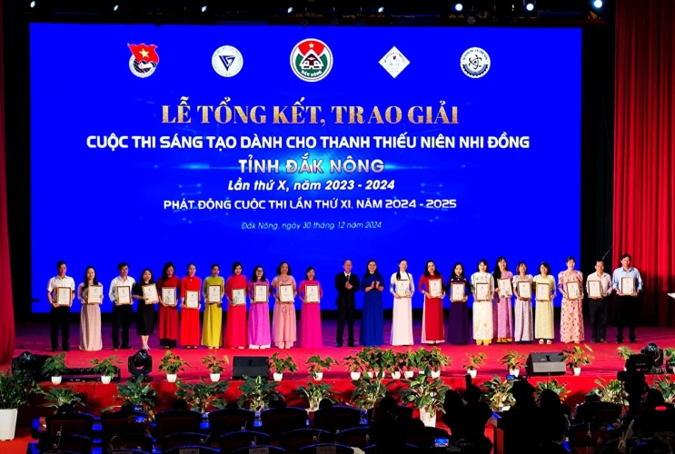 Cuộc thi sáng tạo dành cho Thanh thiếu niên nhi đồng tỉnh Đăk Nông