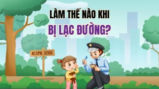 Làm thế nào khi bị lạc đường?