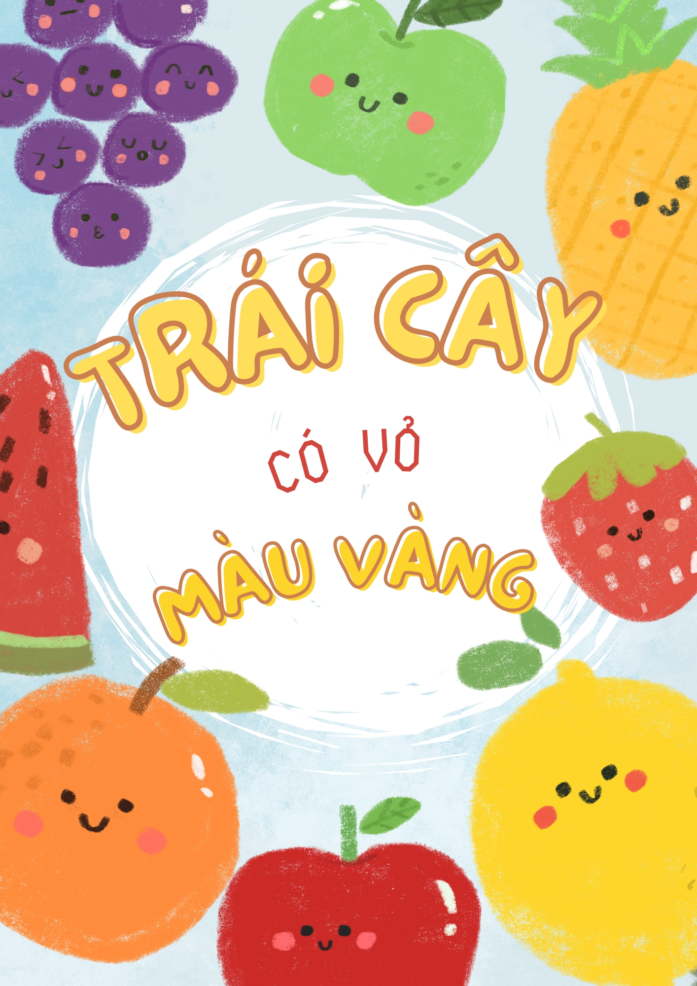 Flashcard Trái Cây Có Vỏ Vàng