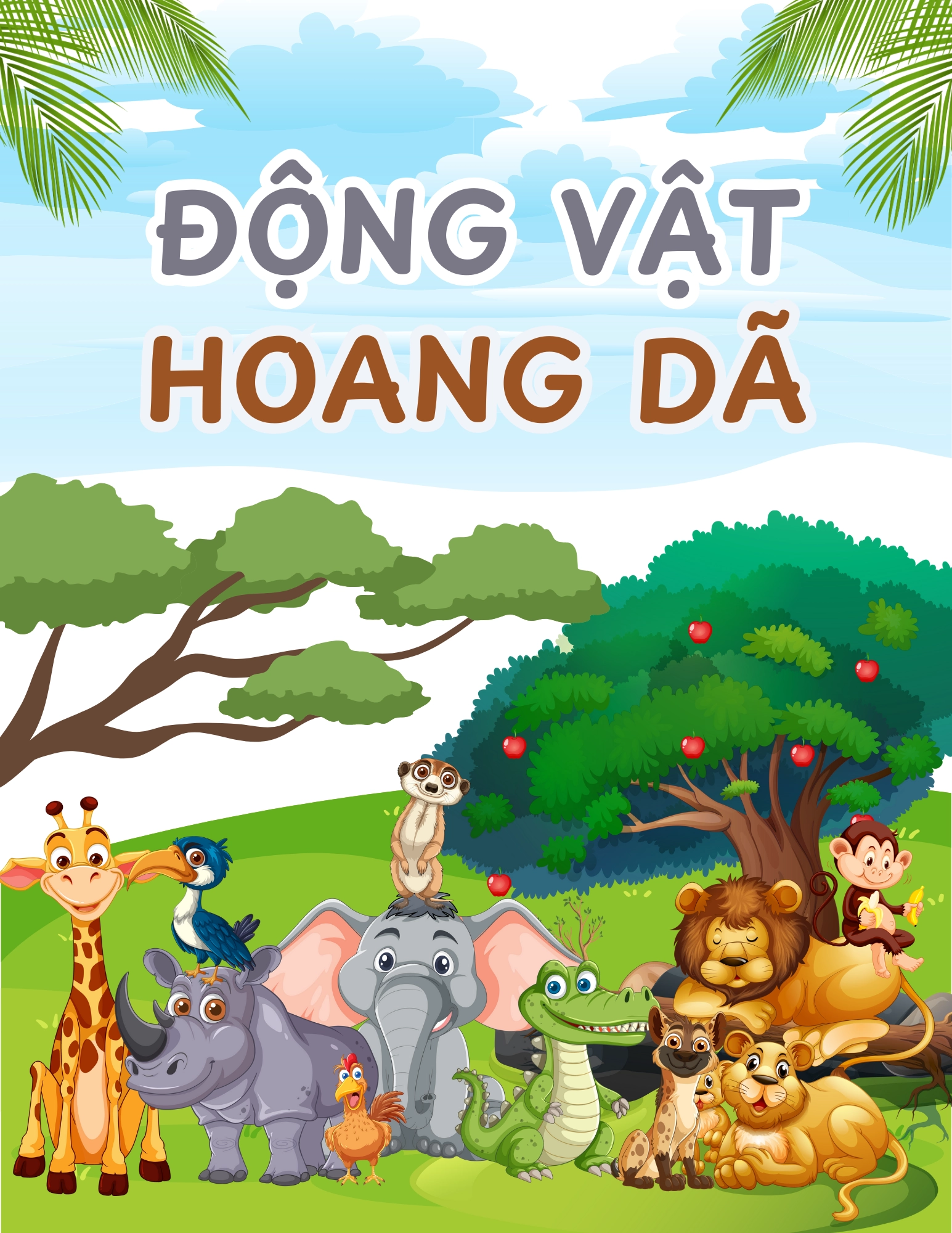 Flashcard Động Vật Hoang Dã
