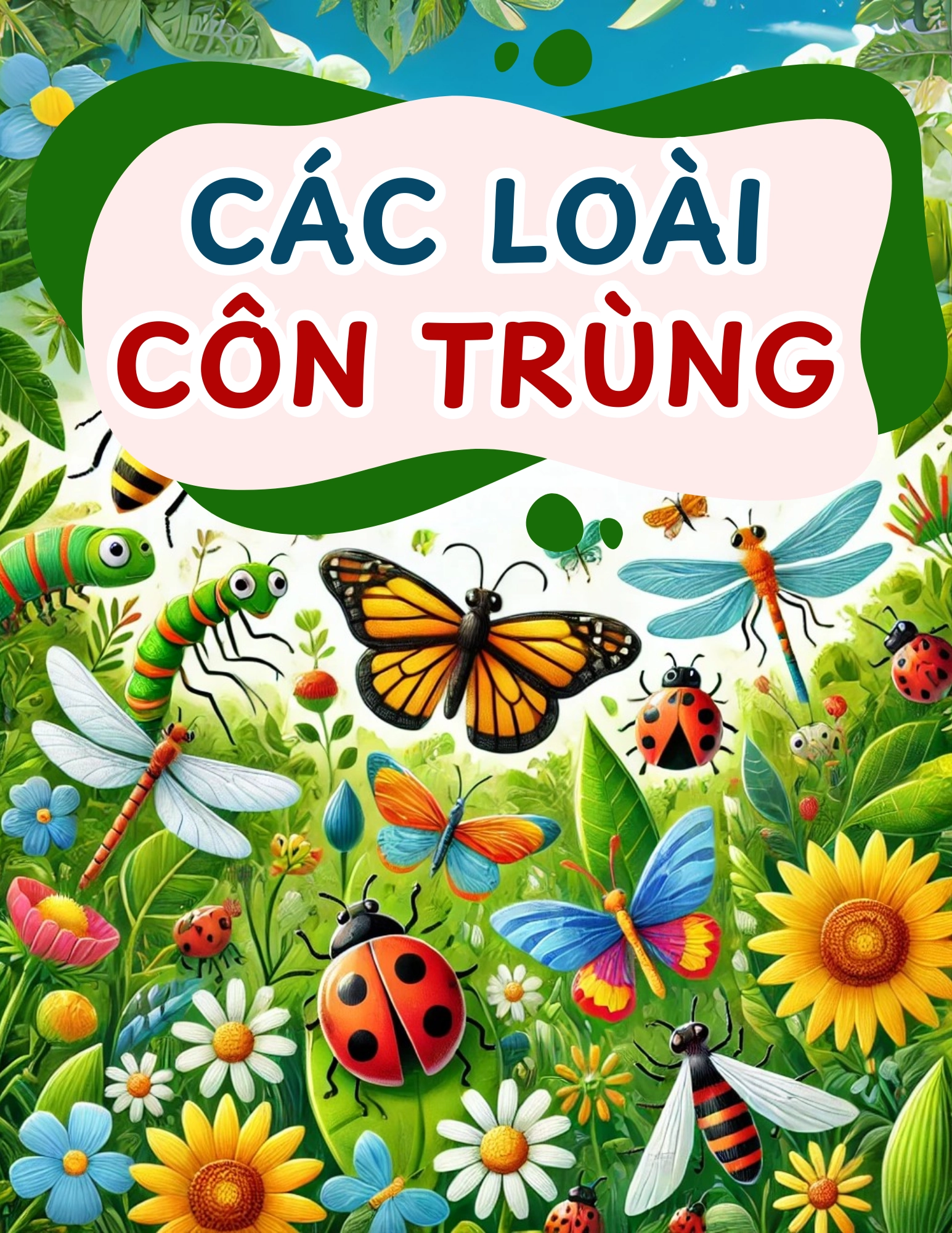 Flashcard Các Loài Côn Trùng