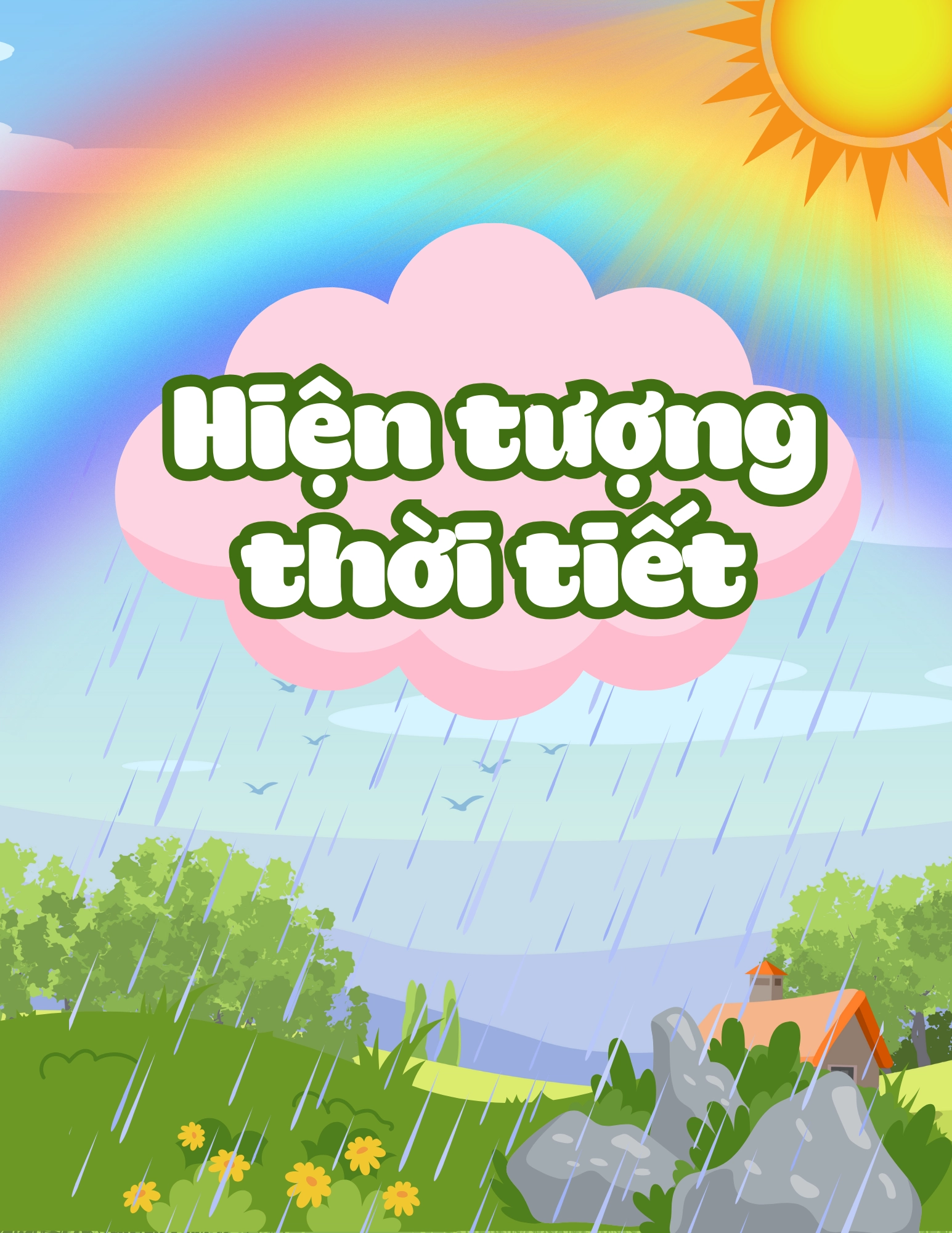 Flashcard Hiện Tượng Thời Tiết