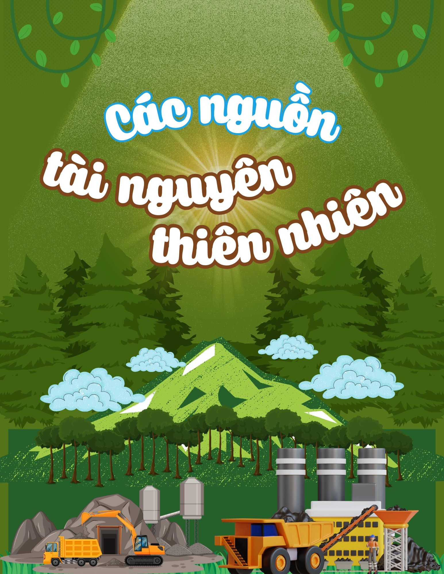 Flashcard Các Nguồn Tài Nguyên Thiên Nhiên