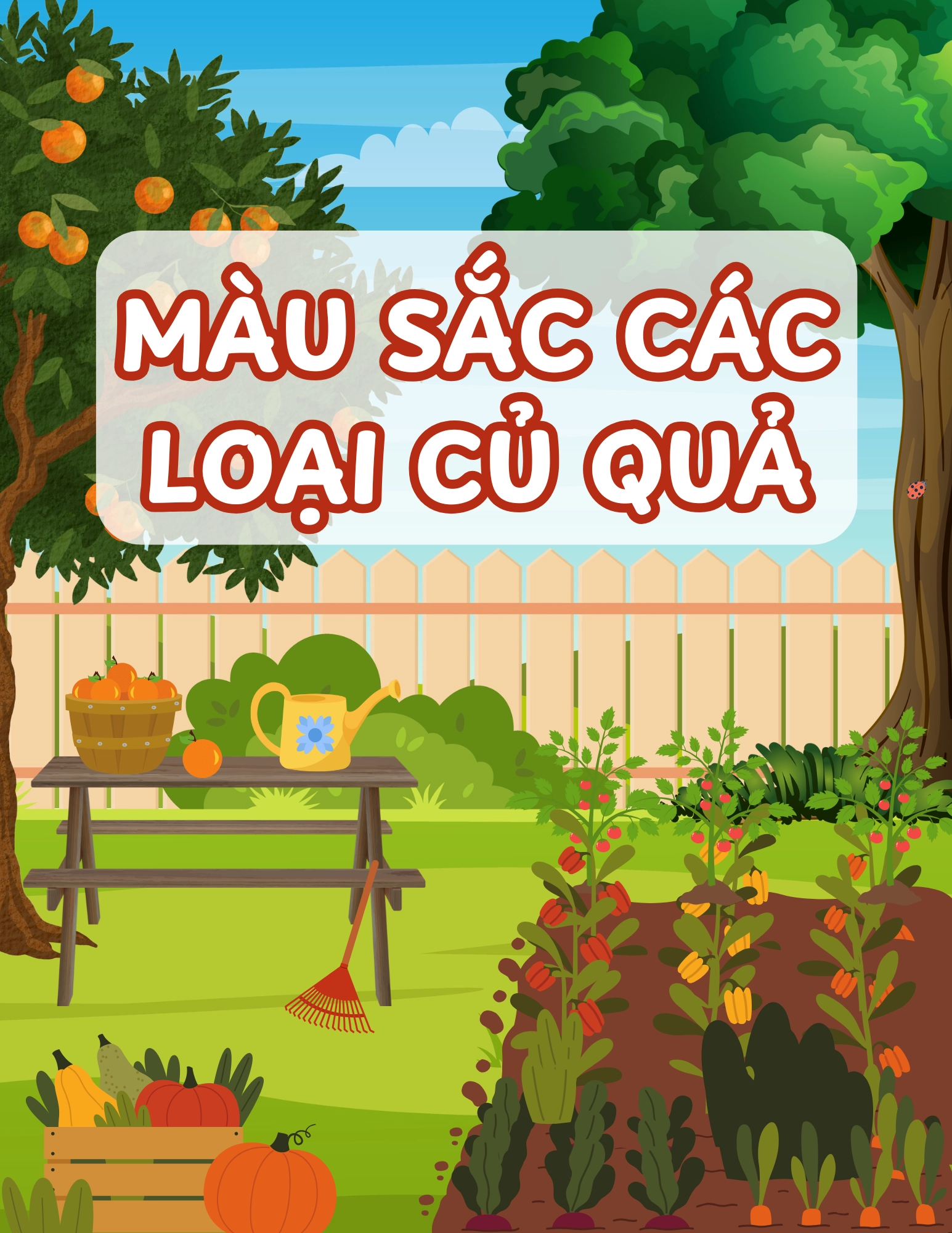 Màu Sắc Các Loại Củ Quả