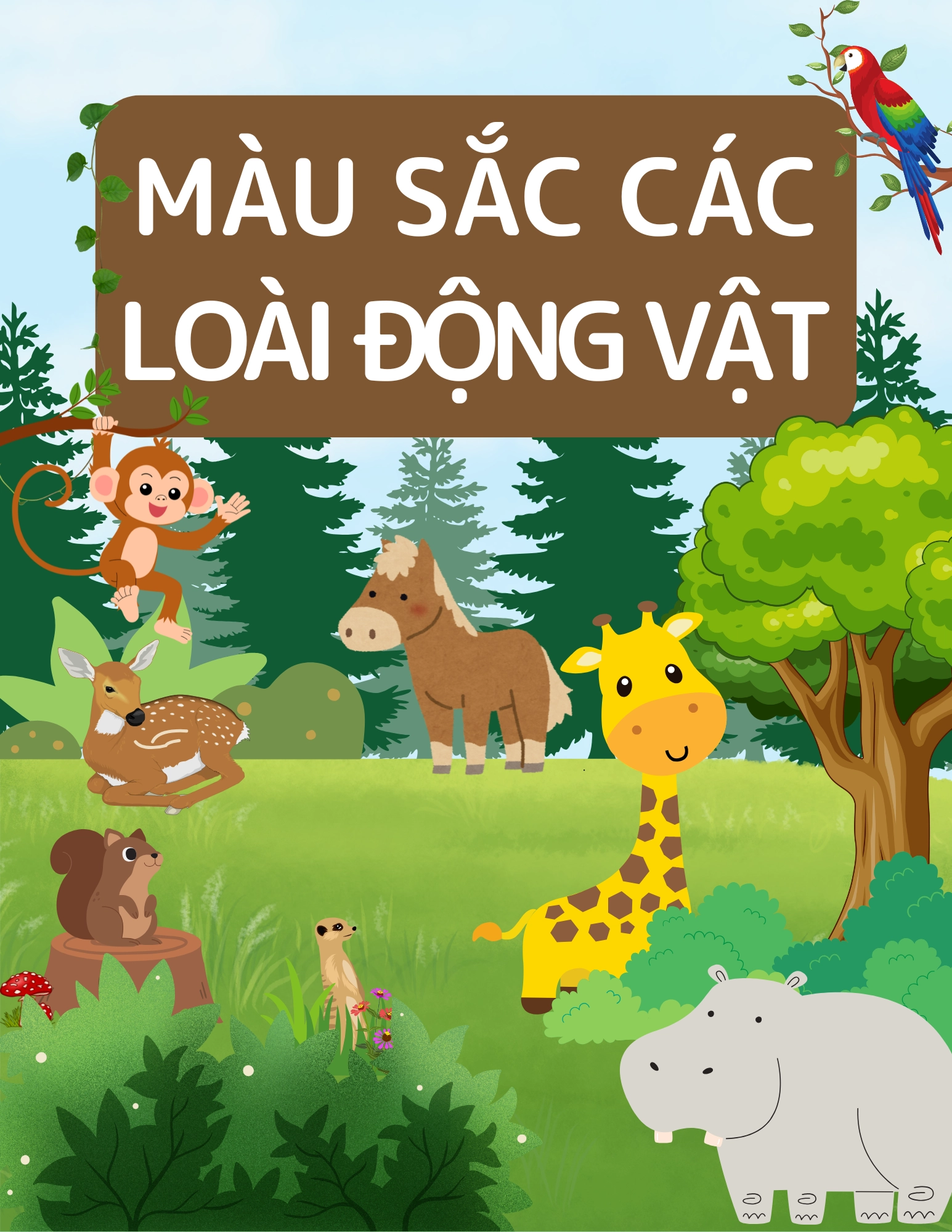 Màu Sắc Các Loài Động Vật