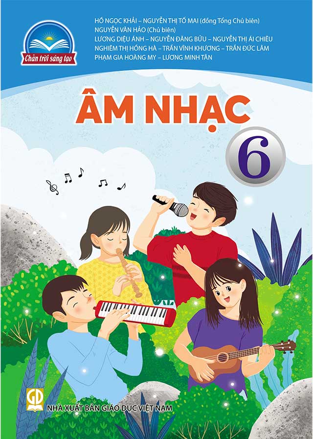 Sách giáo khoa Âm nhạc 6 - Chân Trời Sáng Tạo