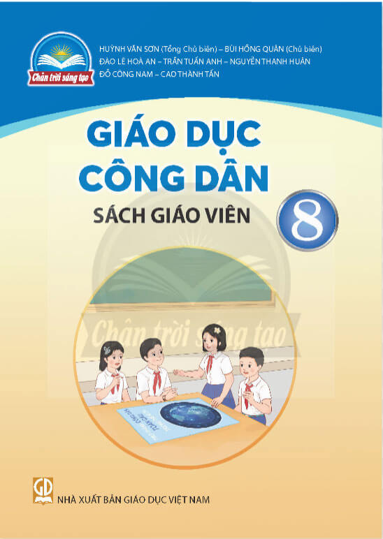 Sách giáo viên Giáo dục công dân 8 - Chân Trời Sáng Tạo
