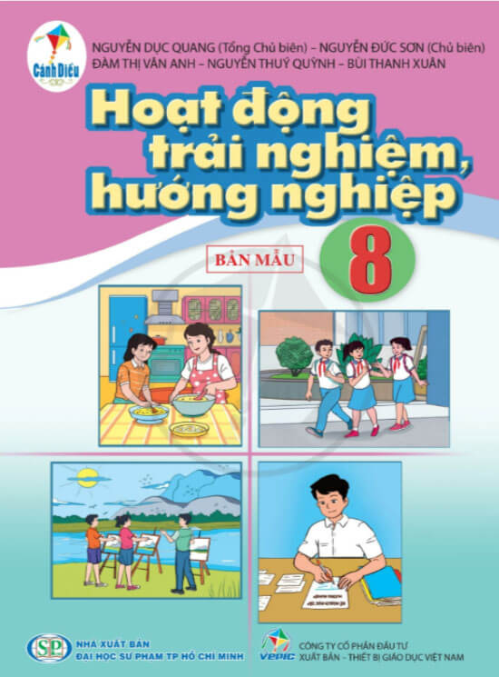 Sách giáo khoa Hoạt động trải nghiệm, hướng nghiệp 8 - Cánh Diều
