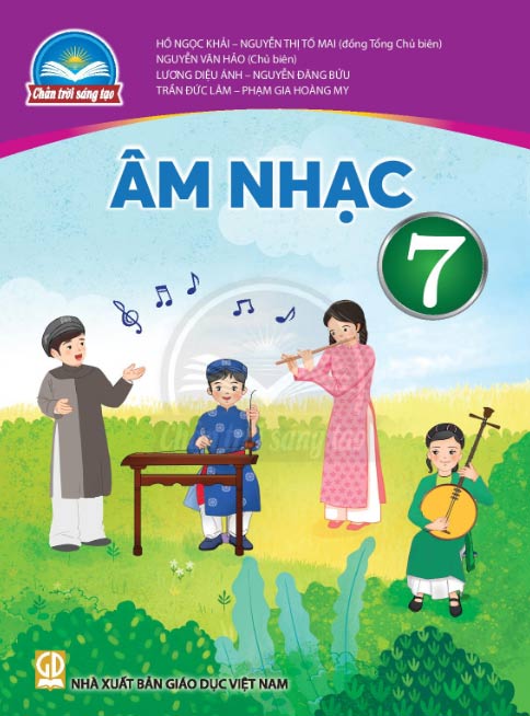 Sách giáo khoa Âm nhạc 7 - Chân trời sáng tạo