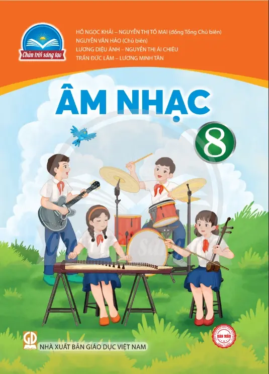 Sách giáo khoa Âm Nhạc 8 - Chân Trời Sáng Tạo