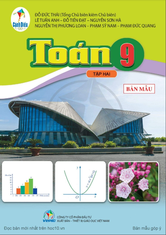 Sách giáo khoa Toán 9 - Tập 2 Cánh Diều