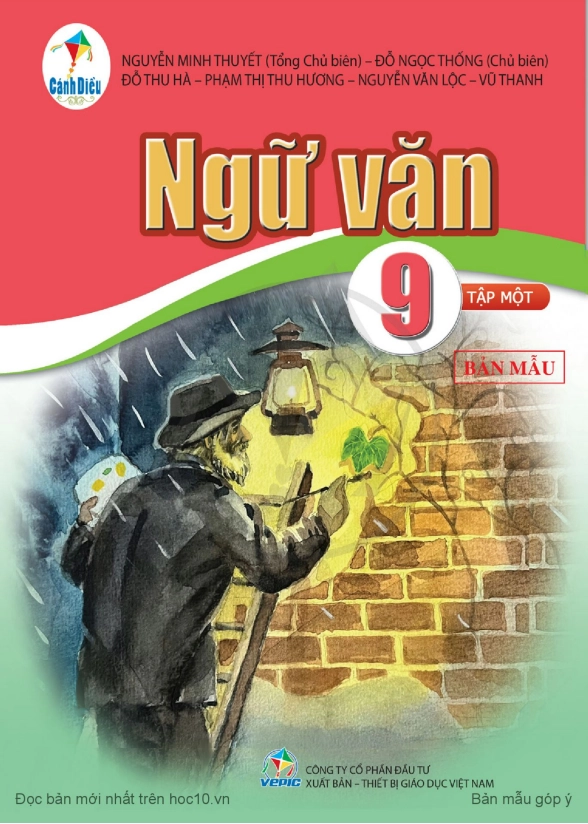 Sách giáo khoa Ngữ Văn 9 - Tập 1 Cánh Diều