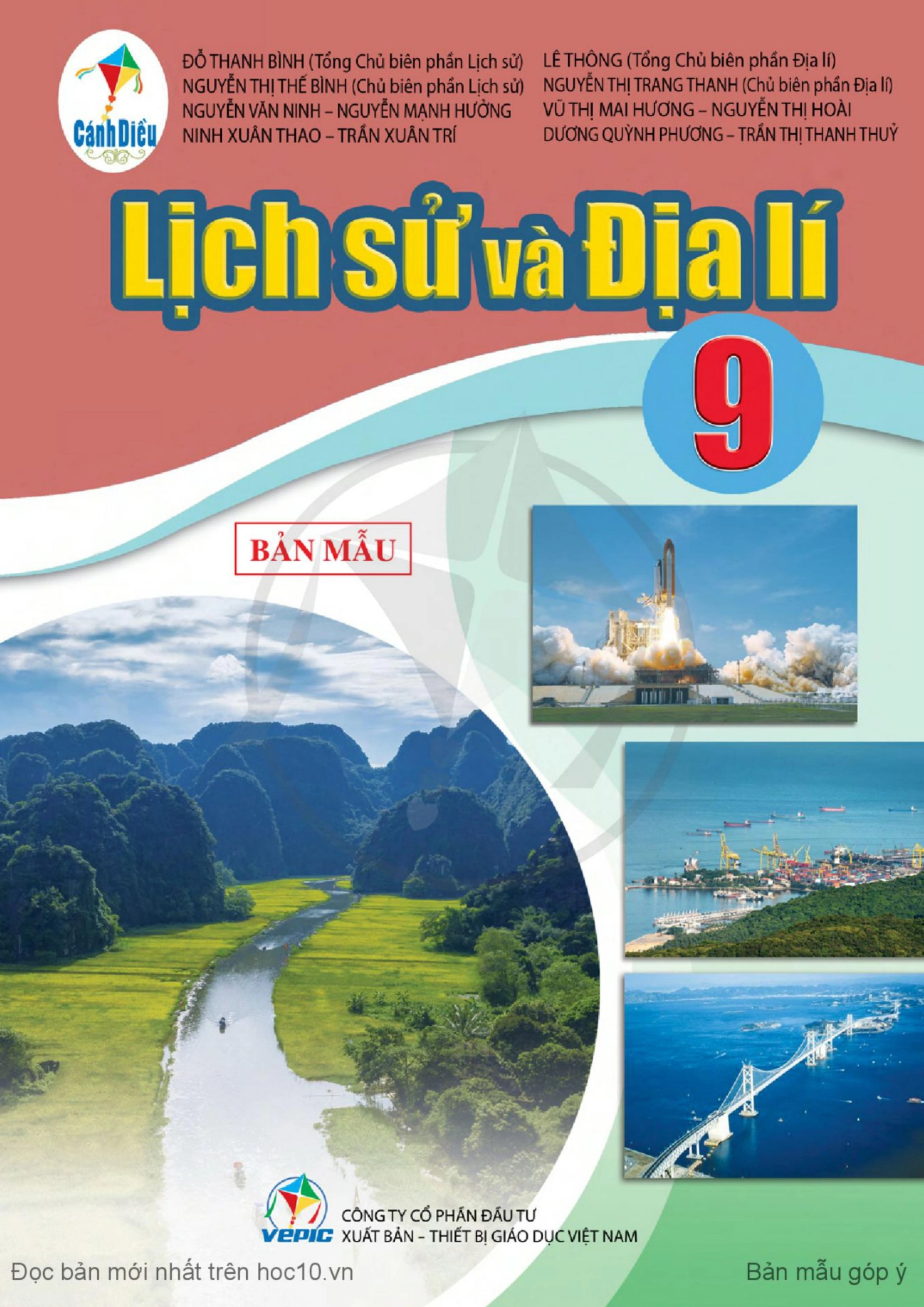 Sách giáo khoa Lịch sử và Địa lý 9 - Cánh Diều