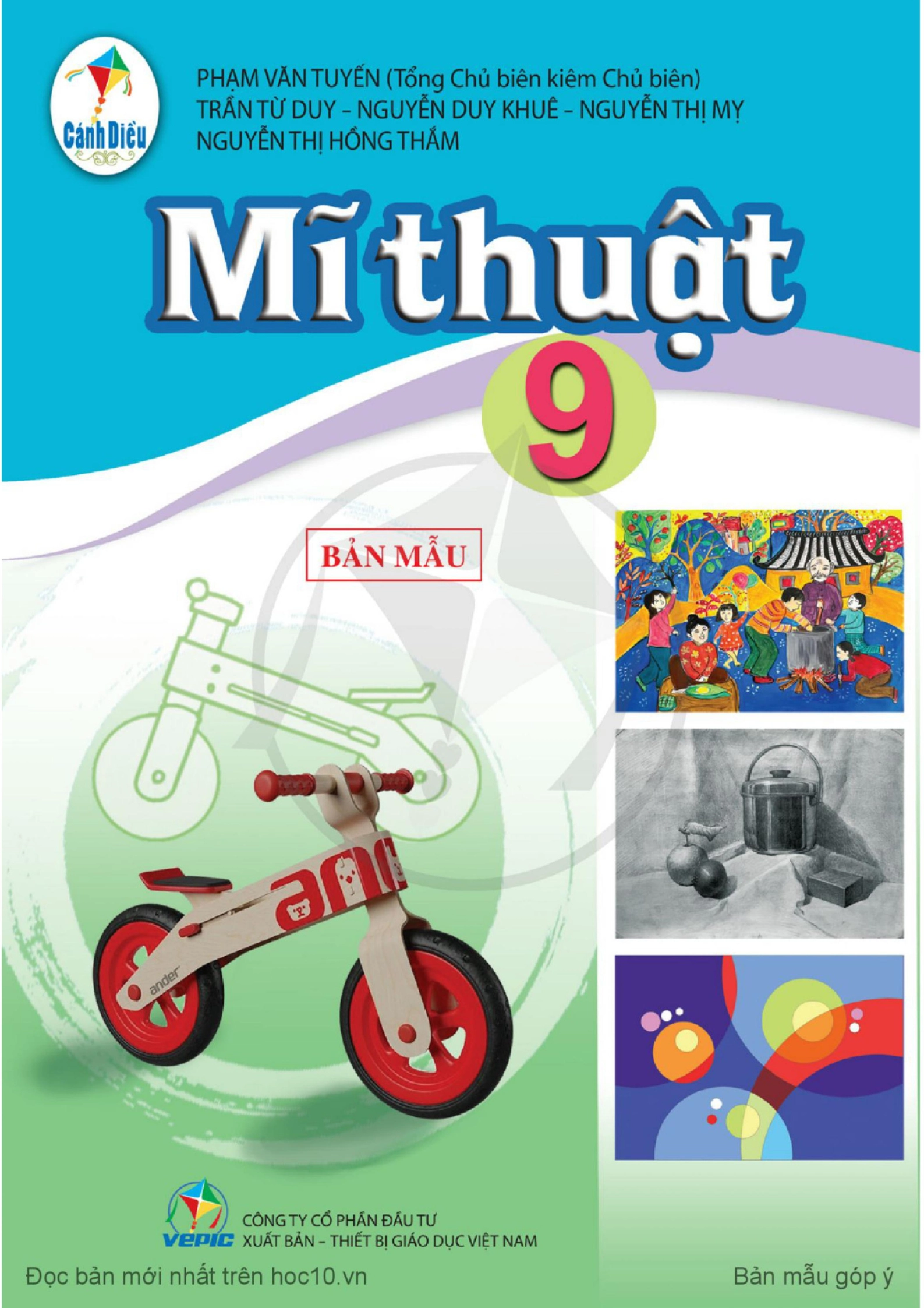 Sách giáo khoa Mĩ thuật 9 - Cánh Diều